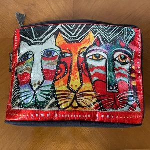 Laurel Burch Cosmetic Bag - Cat Print